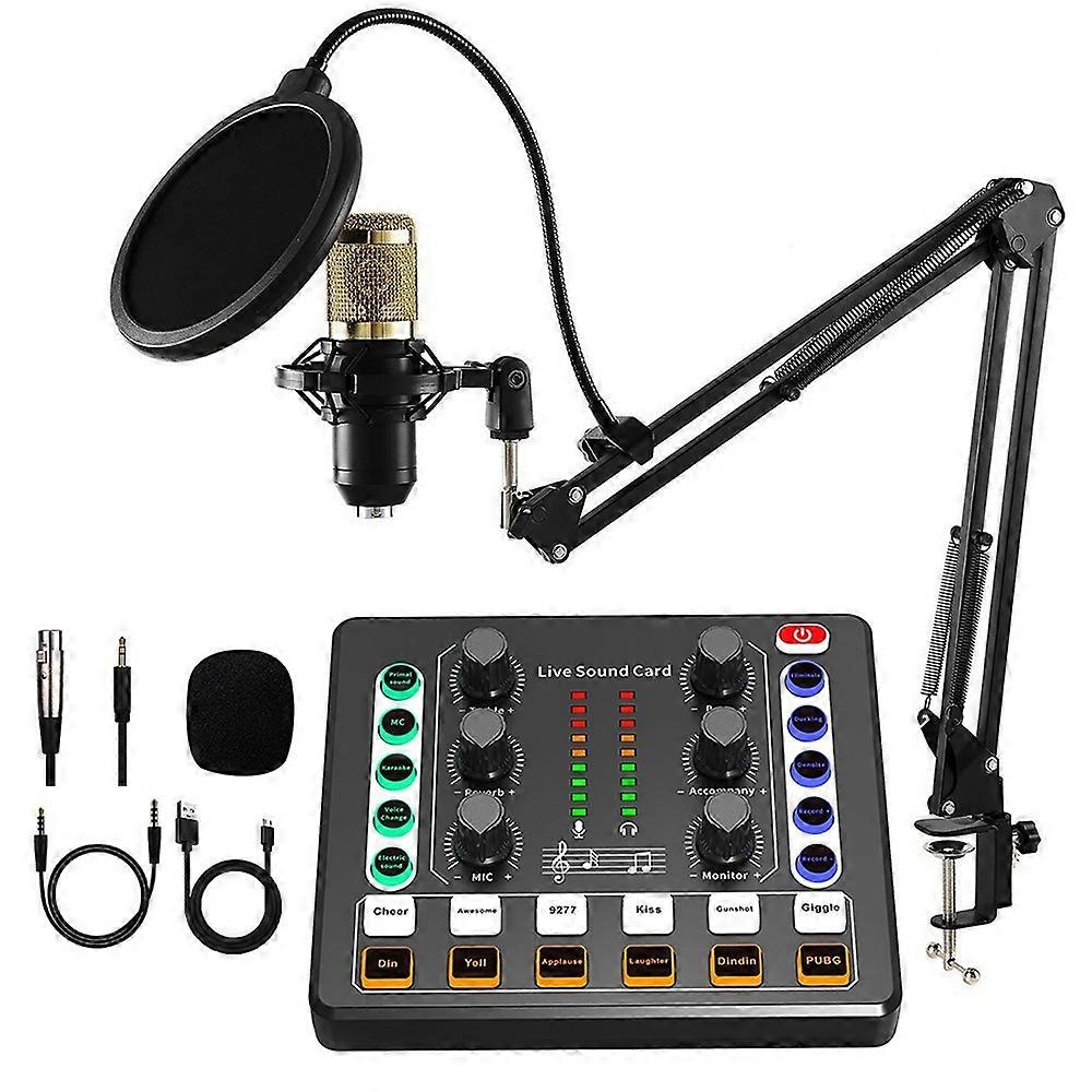 M8 Sound Card Set Black+Gold Cantilever