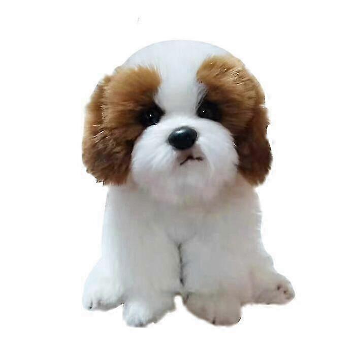 10 "witte puppypop knuffel speelgoed