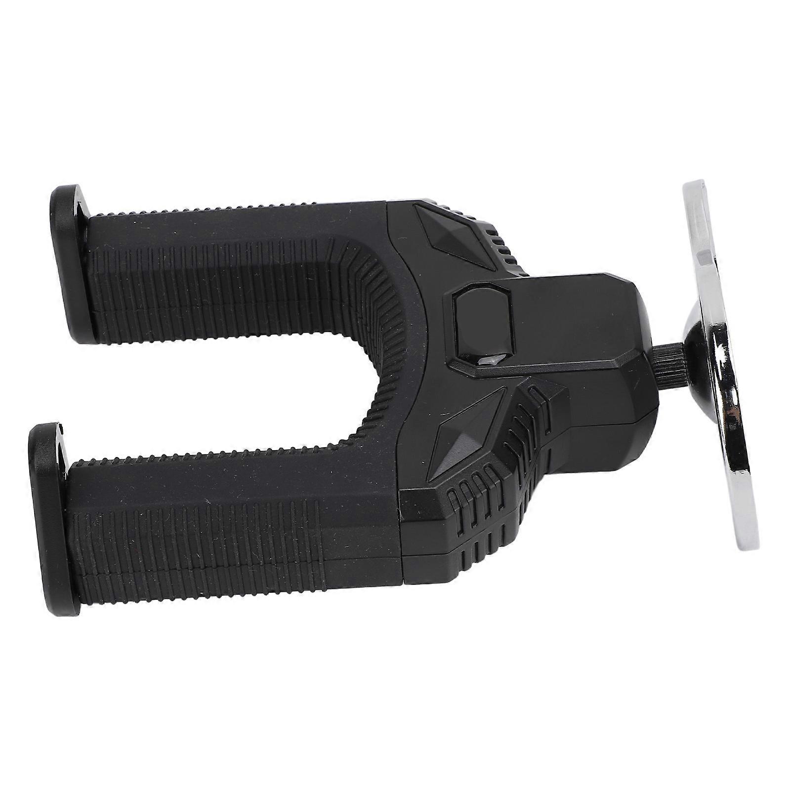 Auto Locking Guitar Wall Mount Hook with Silver Metal Base