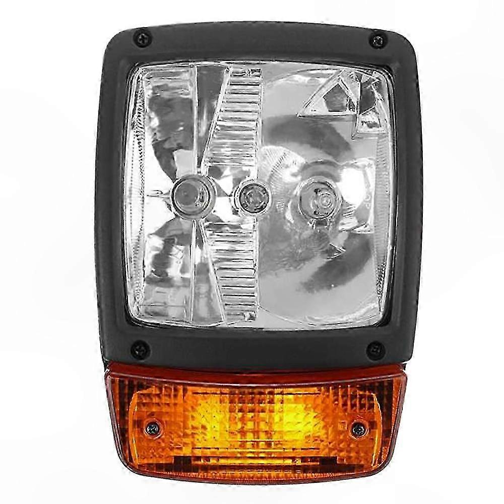 LED Work Light with Turn Signal for 24V Excavator Tractor Telehandler Front Headlights
