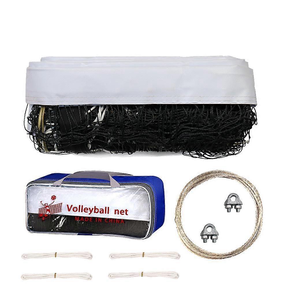 Volleyball Net - Durable PE Material, Large Aperture Design, Perfect for Indoor & Outdoor Use
