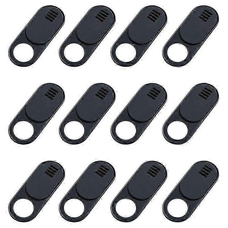 Web camera cover for laptop - 12-pack ultra thin slide design