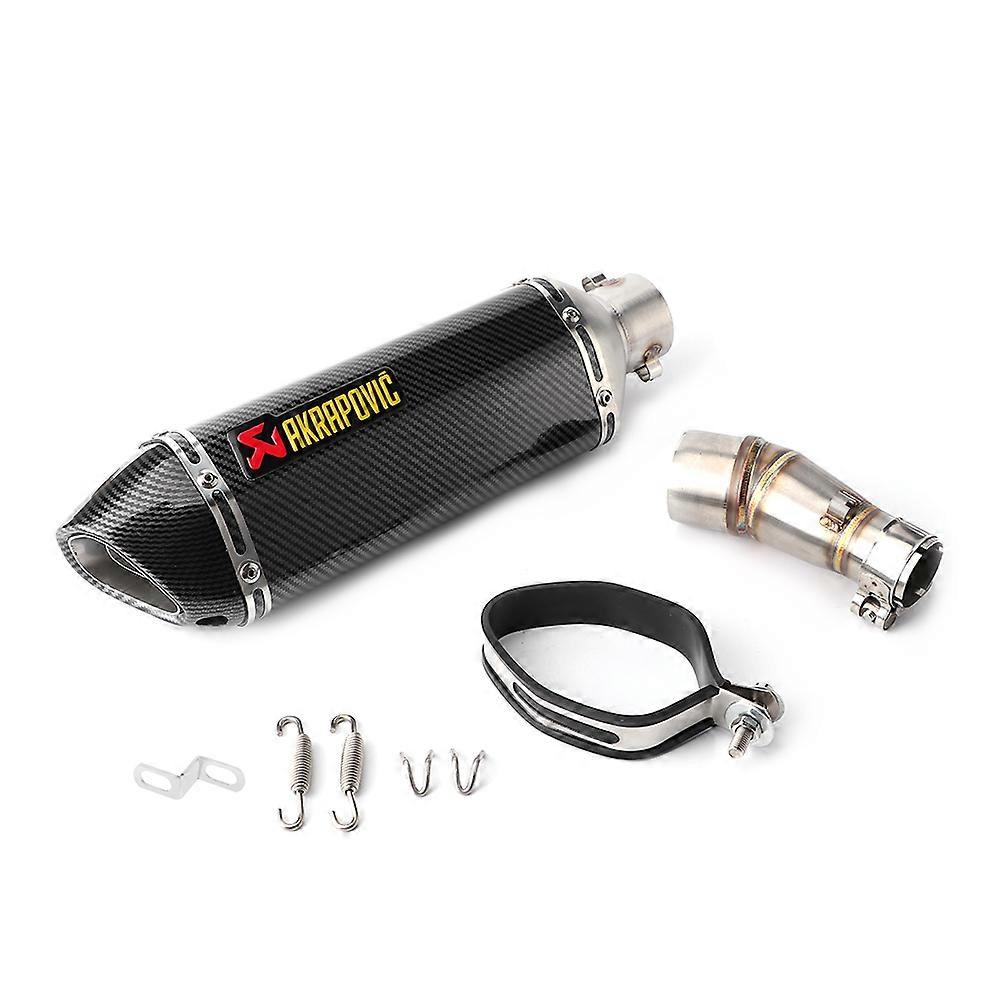 Système d'échappement MidPipe Slip-On avec DB Killer pour Kawasaki Ninja 250R 250 300 Z250 Z300 2008-2017