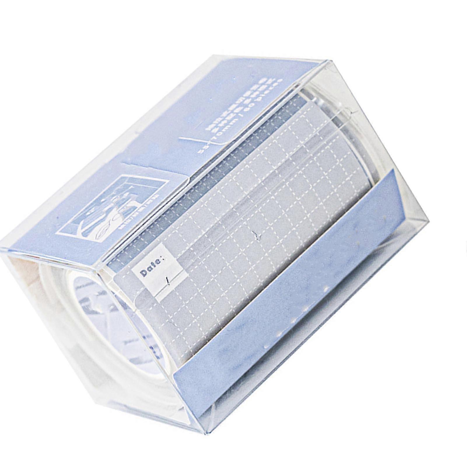 Tape Roll Sticky Note, Strong Adhesion, Portable, Checkered Design