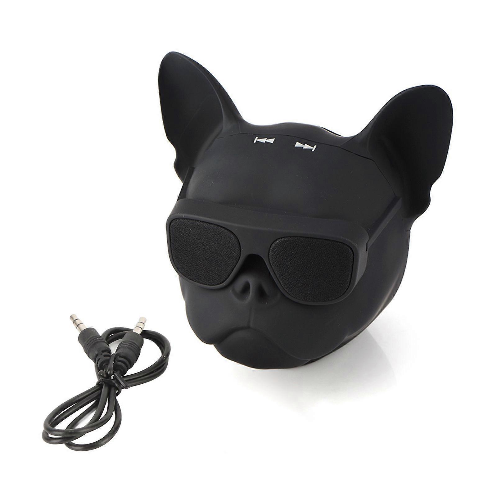 Portable Wireless Bluetooth Speaker Dog Shape with Stereo Music Player