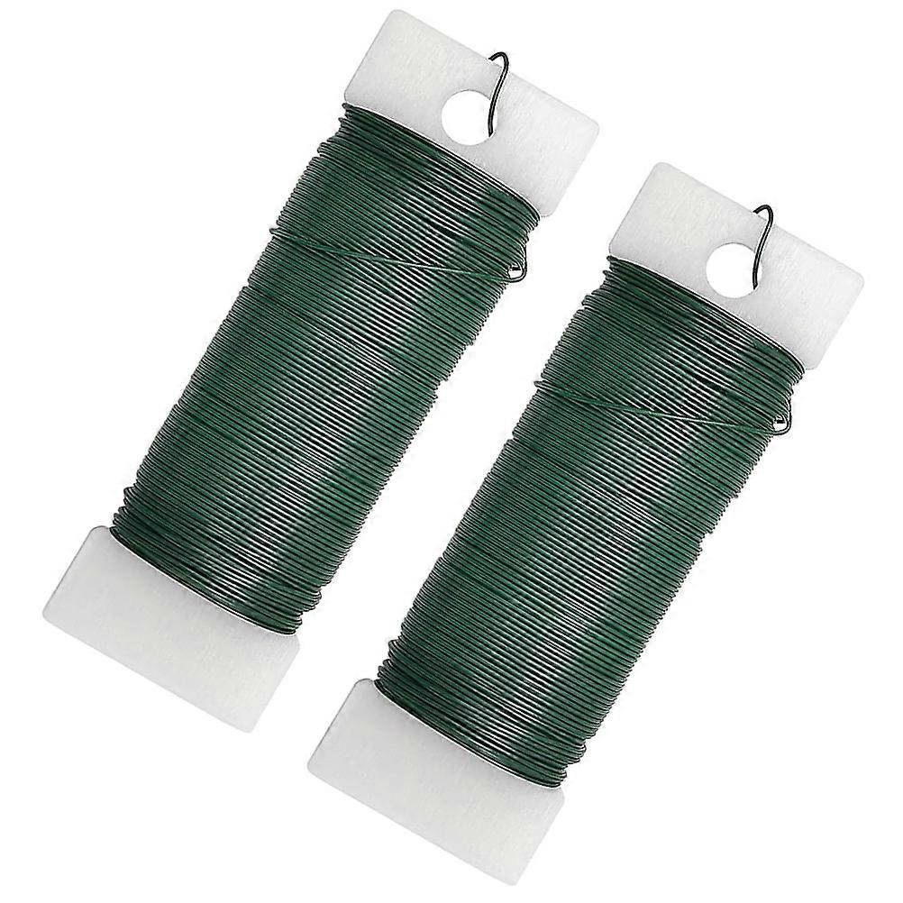 Wire Christmas Tree Frame Floral Wire for Plant Tying 6 Rolls