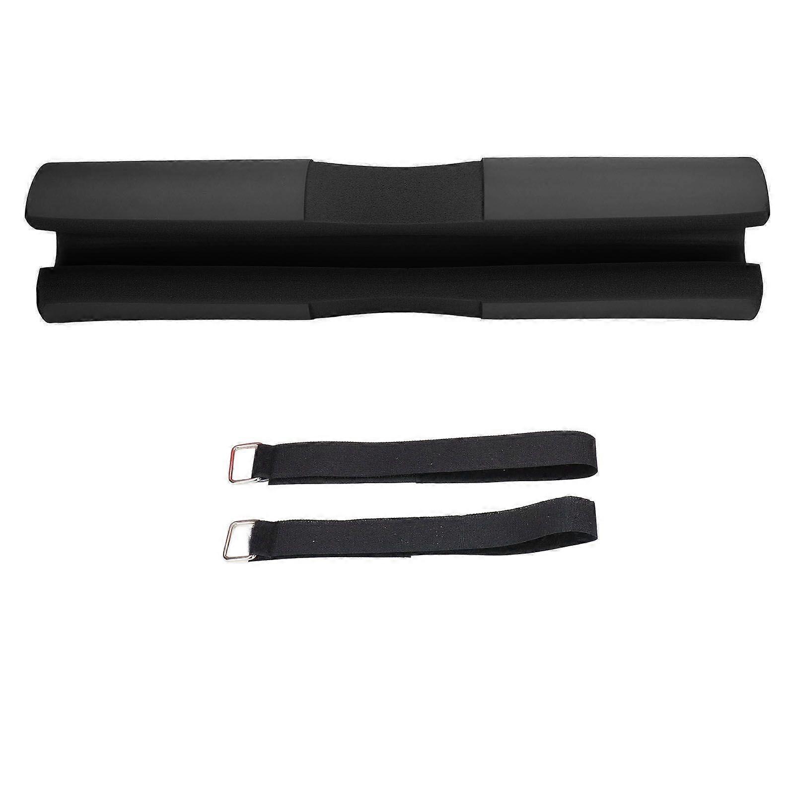 Squat Pad Barbell Pad Neck Shoulder Protective Pad Support for Squats Lunges Hip Thrusts Black