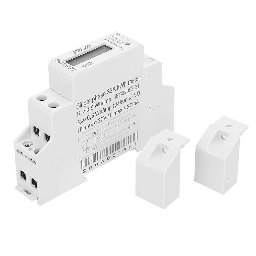 Wattstundenzähler Intelligentes Miniatur-Einphasen-Strom-LCD-Display DDS5188 230V