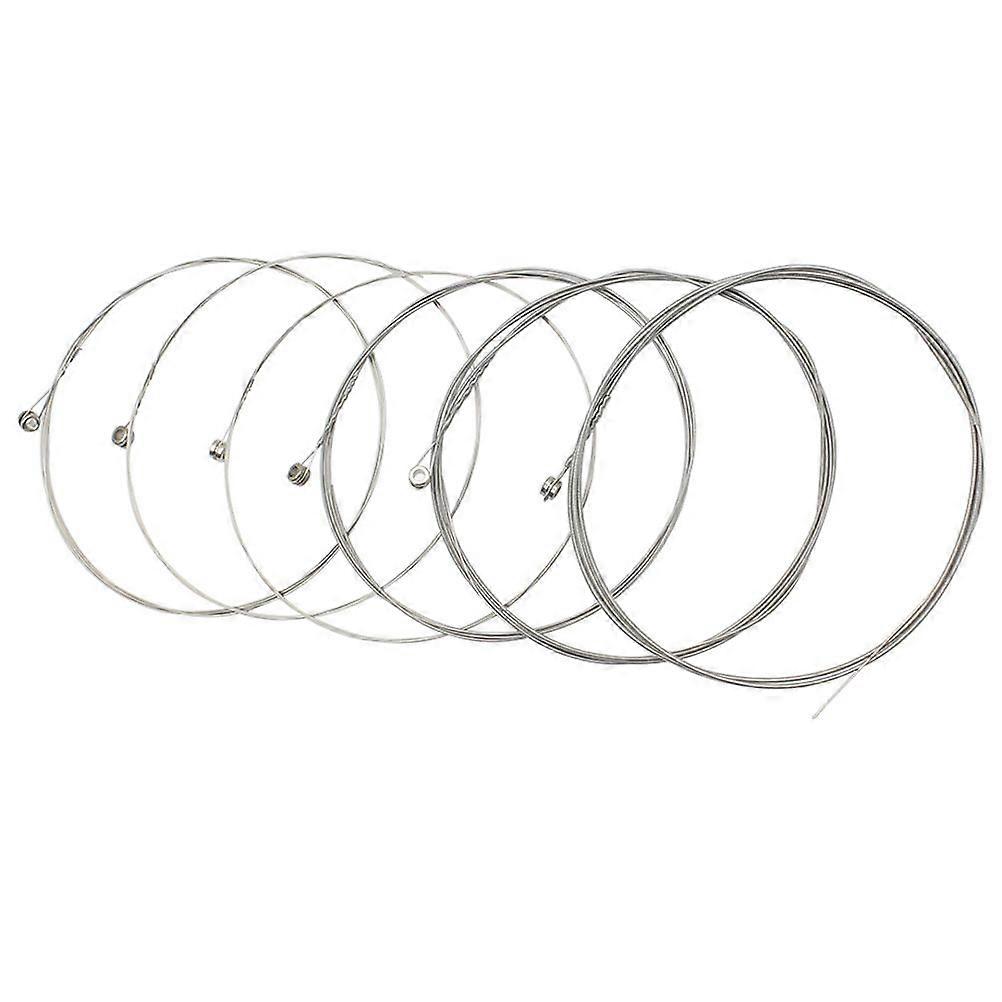 6pcs Replacement Guitar Strings Electric Guitar Strings Stainless Steel Guitar Strings