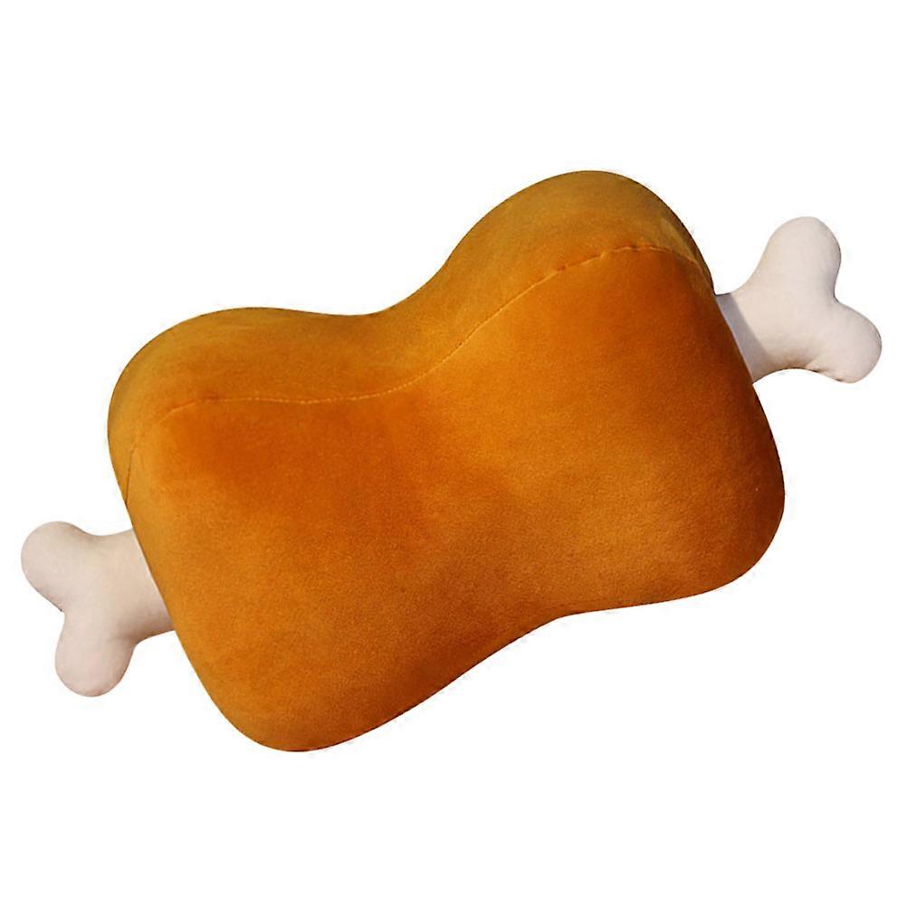 Chocolate Bone Shape Pillow Unique Stuffed Bone Pillow for Decoration