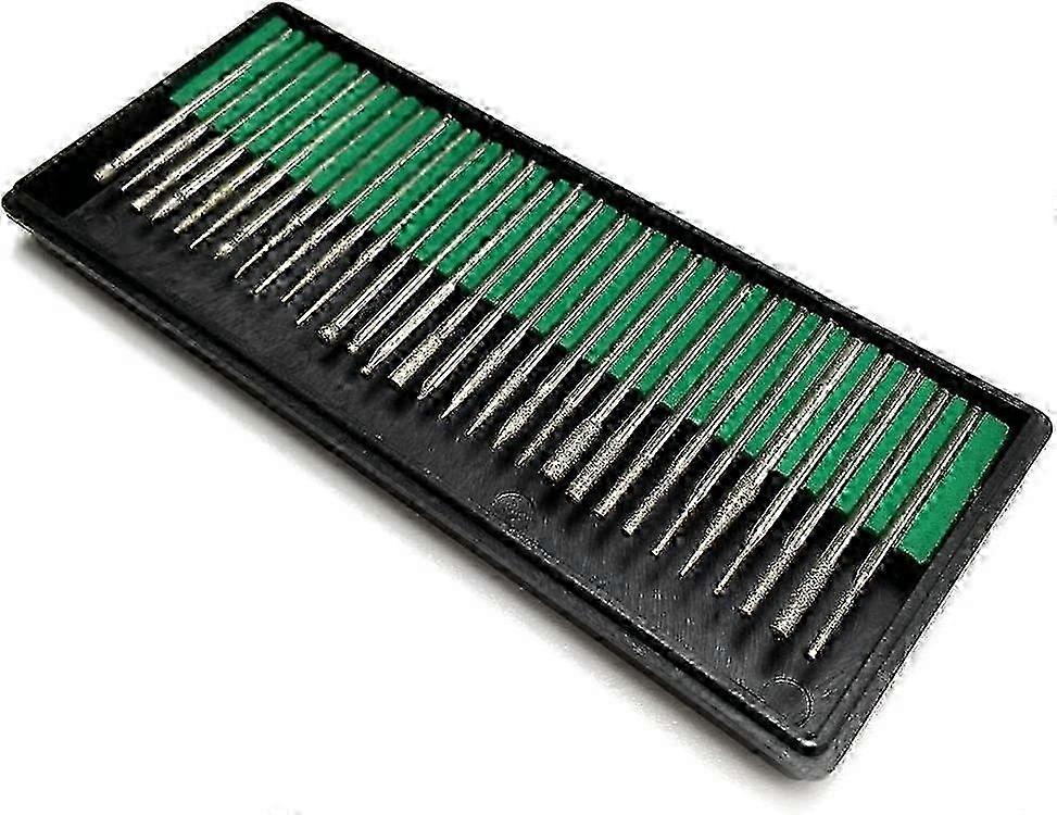 90-Piece Small Pipe and Glass Deburring Kit with 2.35MM Diamond Burr Drill Bits and Rotary Tool Accessories