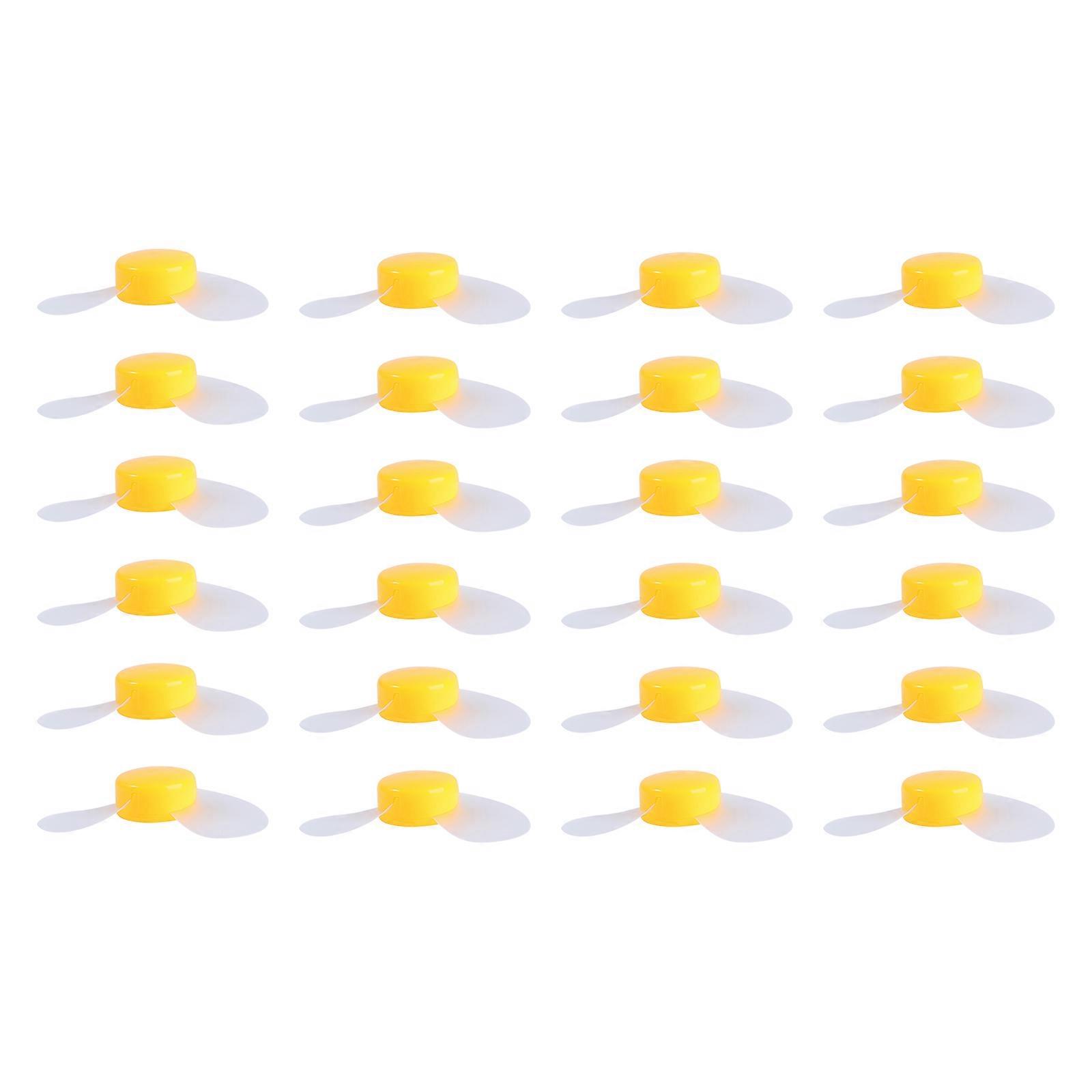 Plastic Small Fan Propeller Accessory for Fan Use 96Pcs