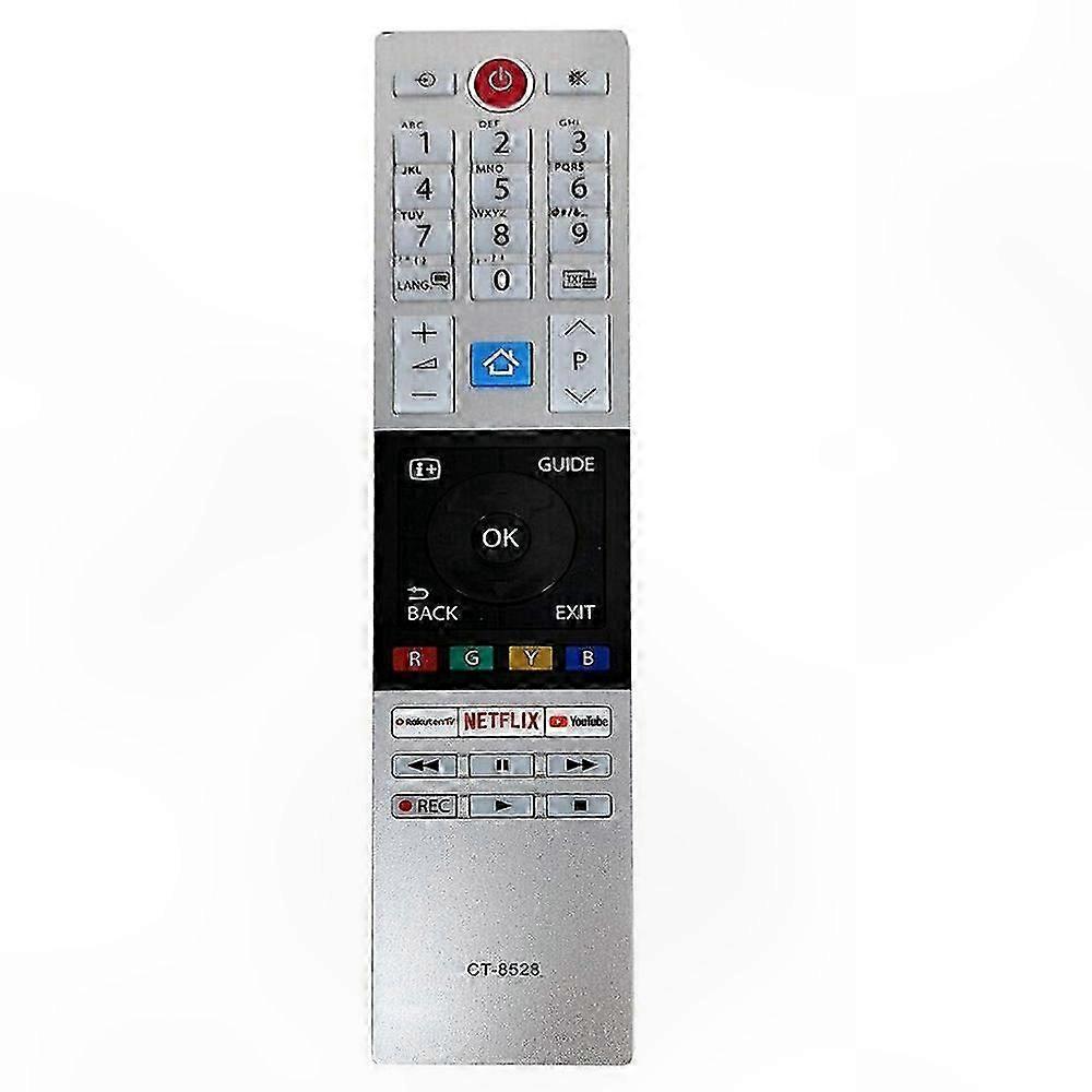 Universal TV Remote Control Replacement for Toshiba Televisions, Ergonomic Design