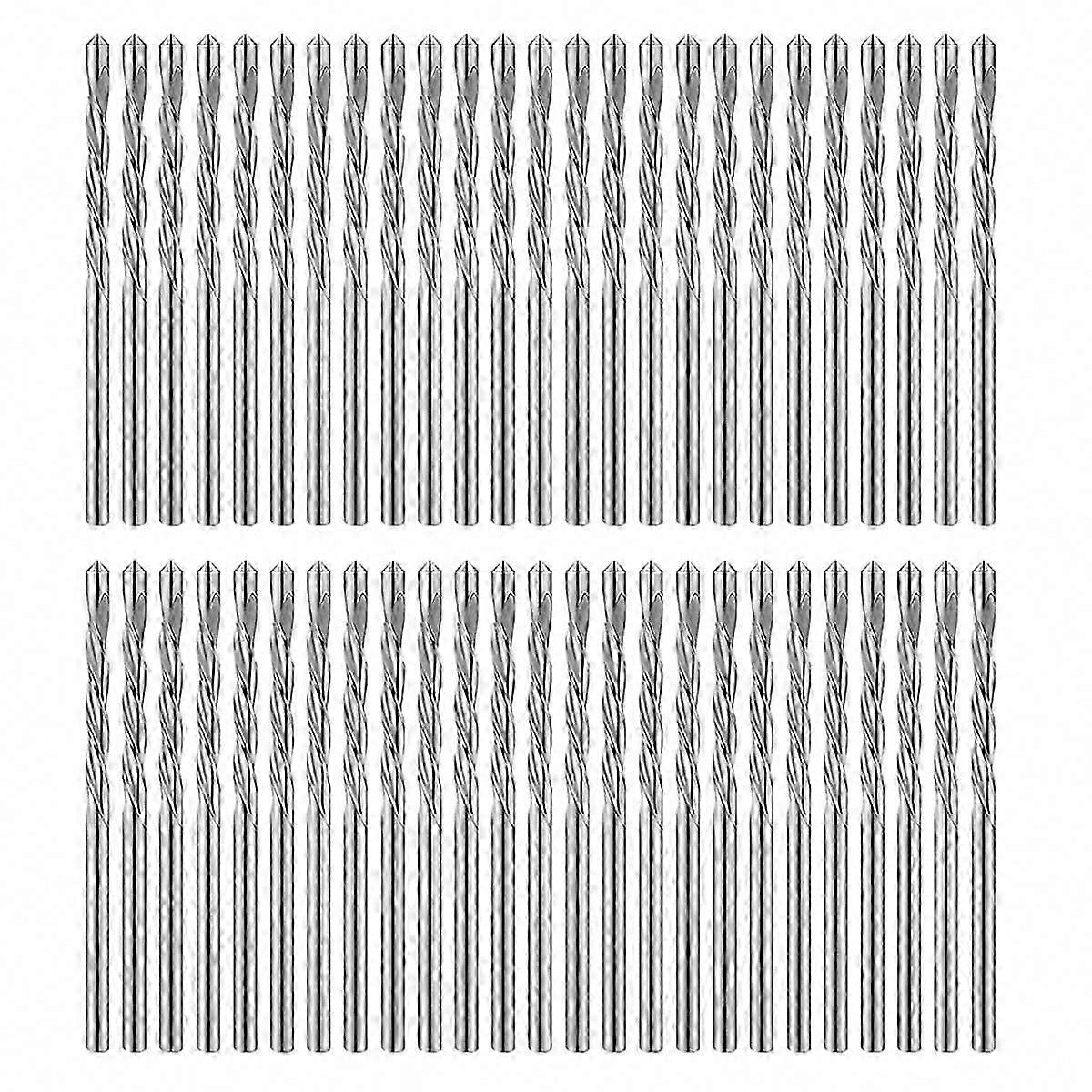 50Pcs Drywall Drill Bit Set with Guide Point for Easy Cutting, Various Diameters