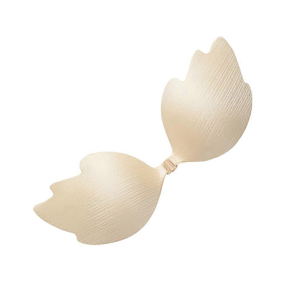 Women Invisible Underwear Leaf-Shaped Chest Sticker 1Pcs