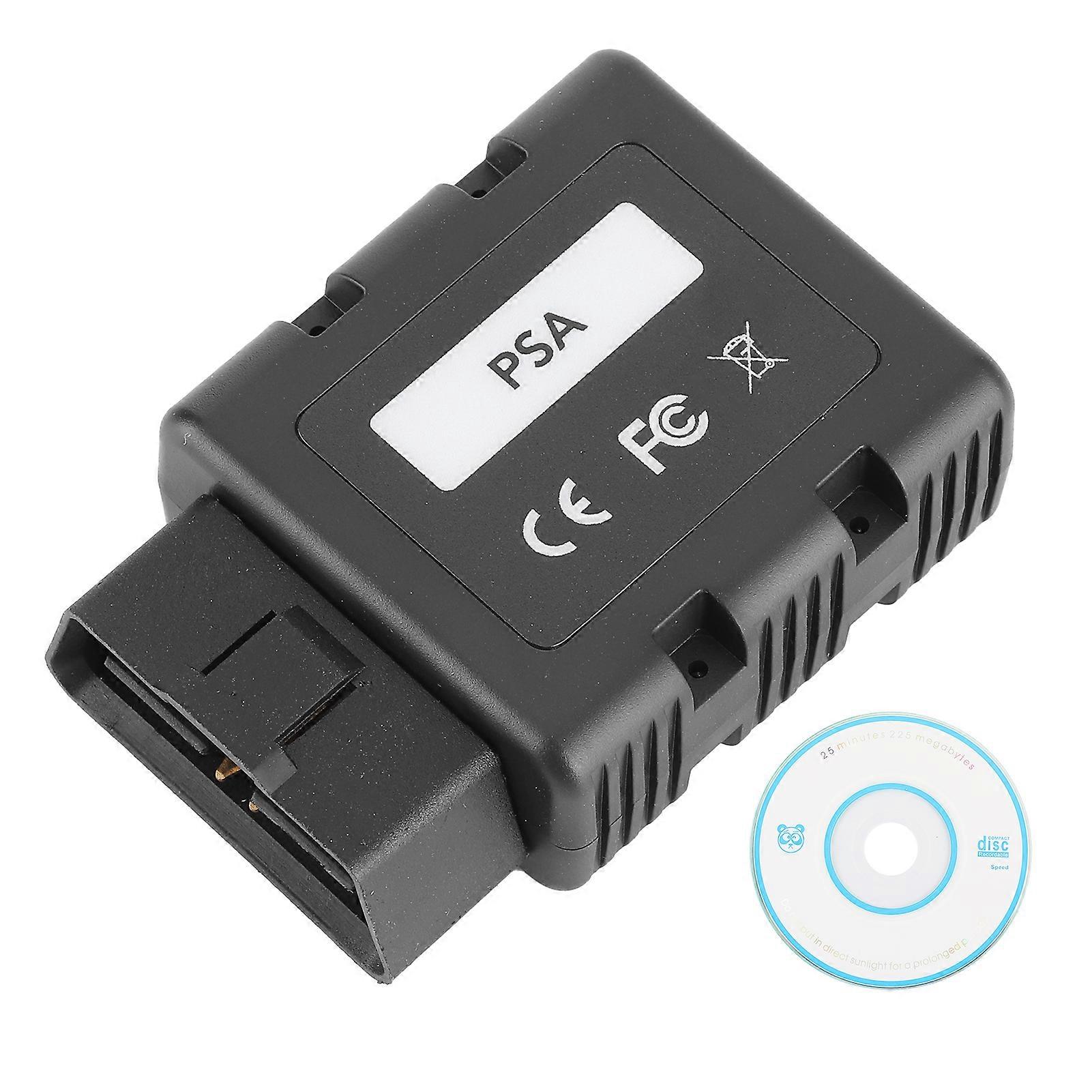 Programmation de diagnostic OBD2 Scantool Interface Bluetooth Reconnaissance ECU pour Peugeot/Citroën