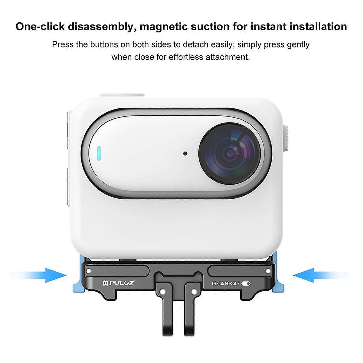  Aluminum Alloy Camera Dock For GO3 Thumb Camera