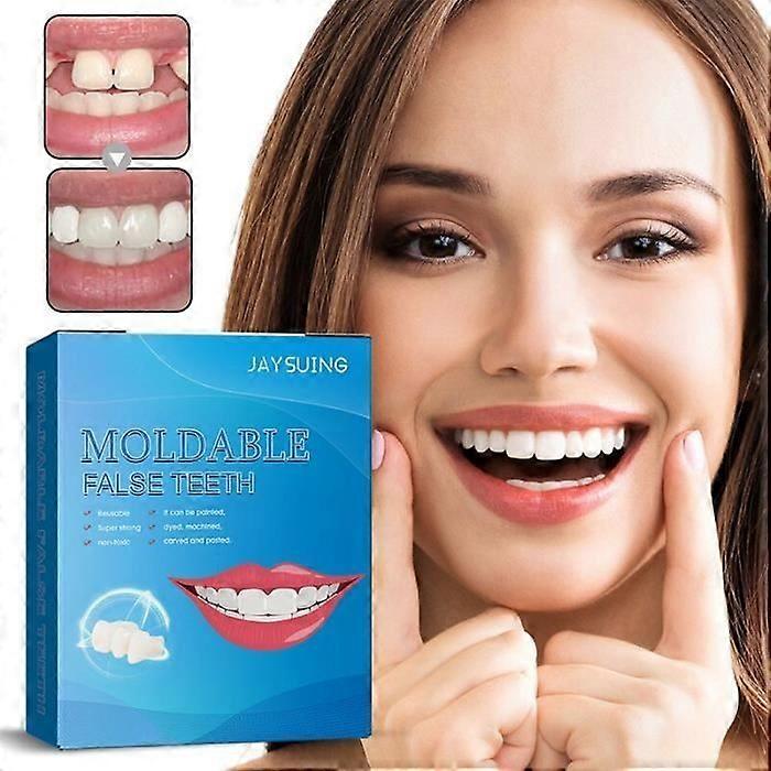 Temporary False Teeth Repair Kit - White Color - Strong Glue - Adult