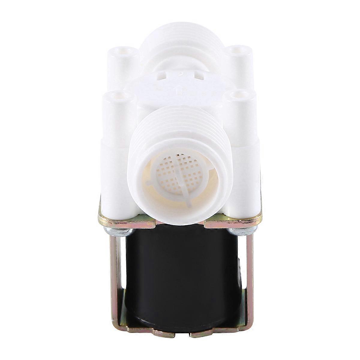 2X Dc12V Normally Closed Water Solenoid Valve G1/2-Inch Plastic Electrical Solenoid Valve for Water