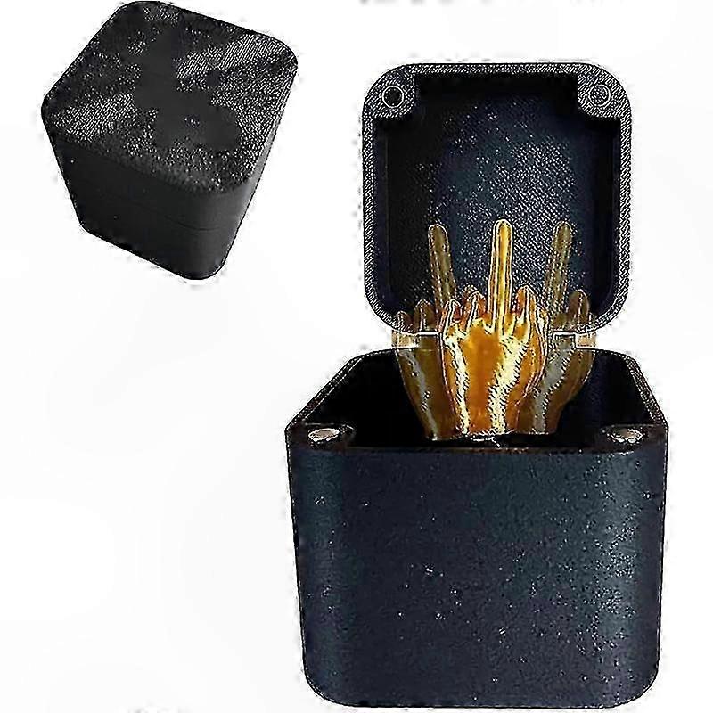 Prank Gift for Joke Enthusiasts with Pop-Up Hand Gesture