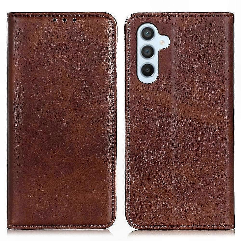 Leather Flip Wallet Case for Galaxy A17 Phone Cover with Split Design