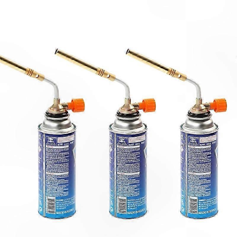 Portable Butane Burner with Flame Gun for Outdoor Camping BBQ and Brazing Use