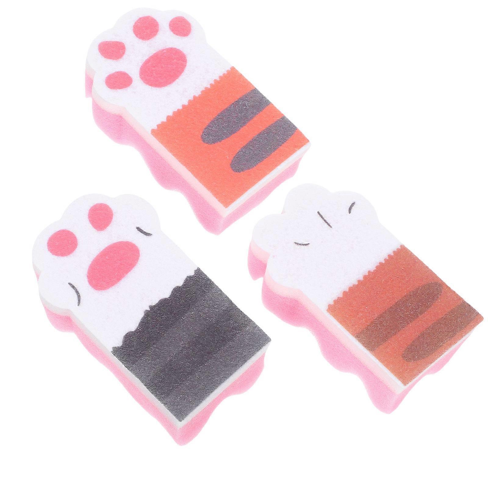 Thickened Cat Claw Sponge Cloth For Kitchen Utensils Cleaning 9 Pcs Multi-Use Assorted Color Water Absorption