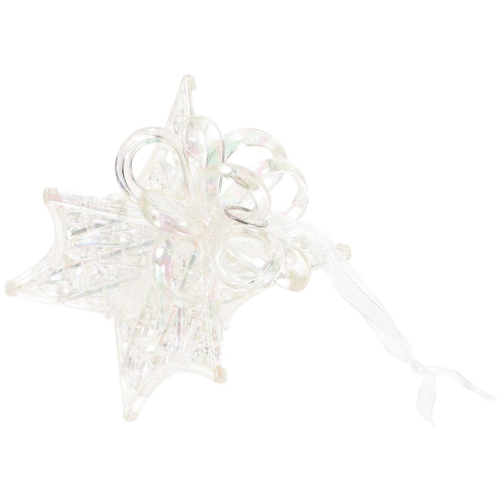 Christmas Tree Decor Acrylic Hanging Ornament for Christmas 4Pcs Set