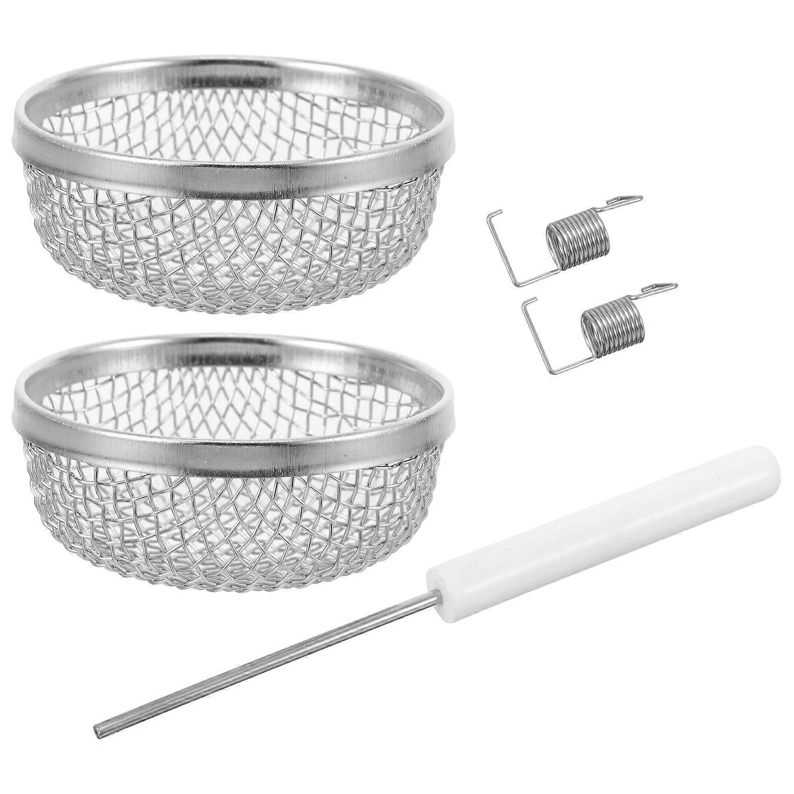 6 Pcs Stainless Steel RV Vent Screens Assorted Color Camping Protection Animal Prevention Air Circulation Tools