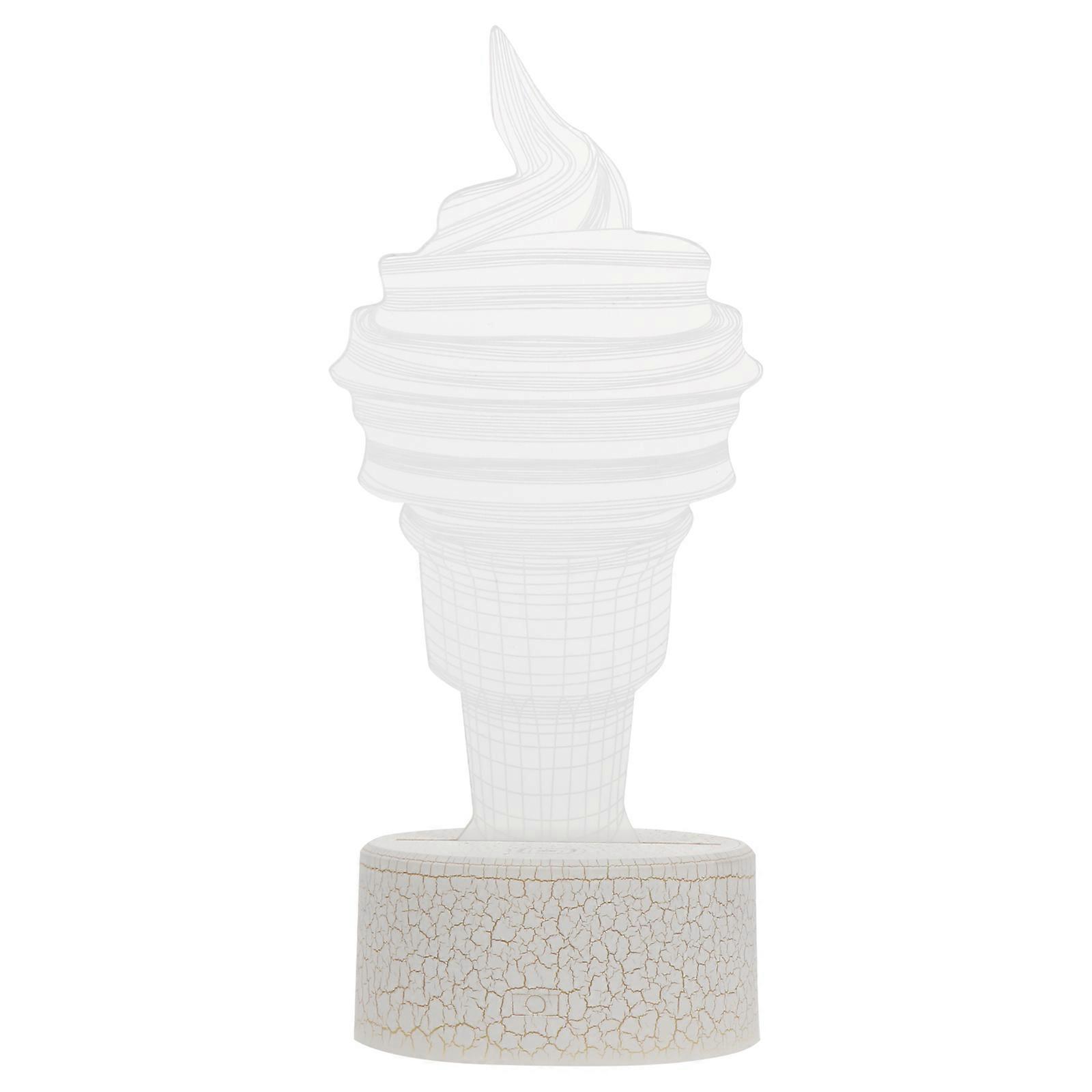 Bedside Ice Cream Shape Night Light with Touch Control 5Sets