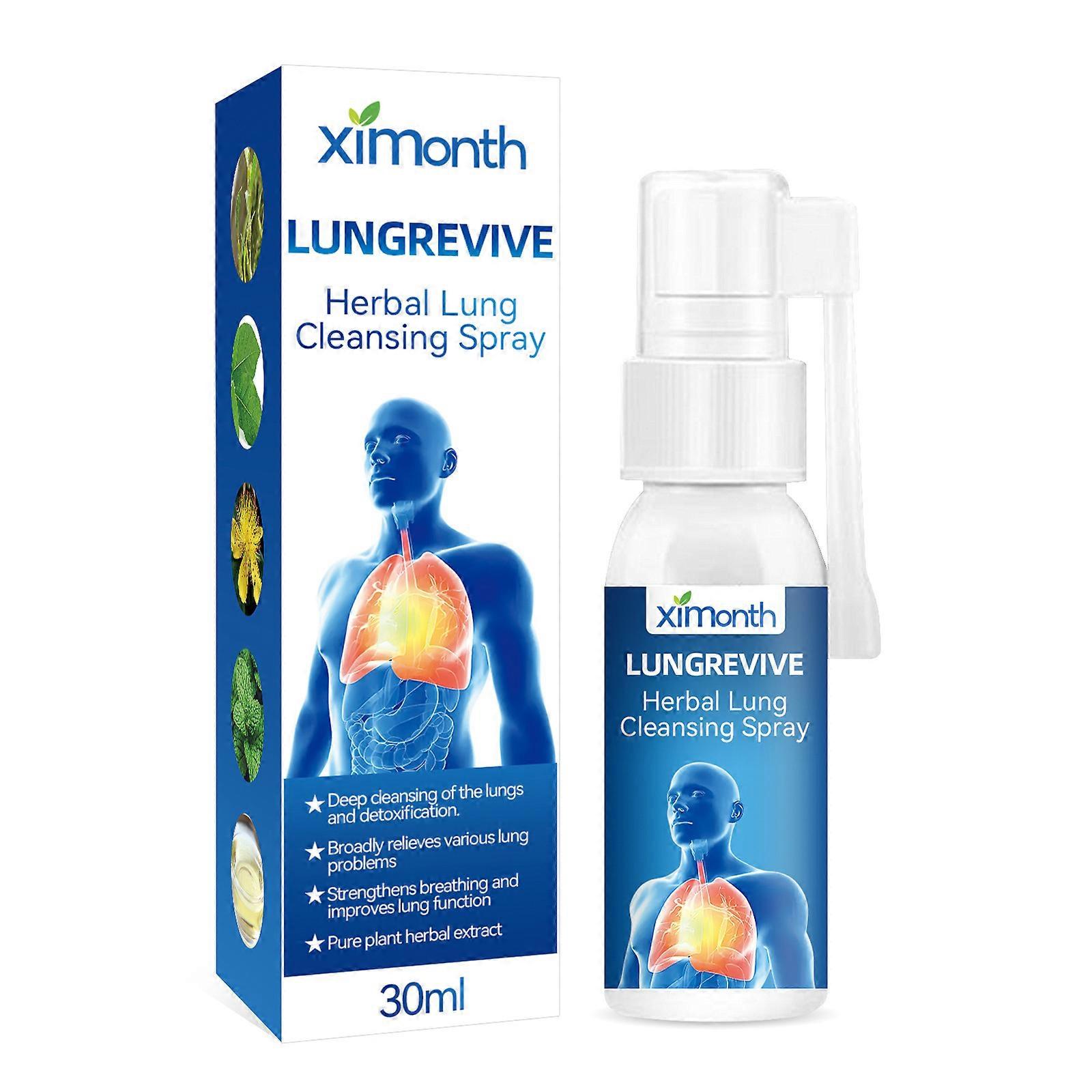 Spray do pielęgnacji ciała łagodzący dyskomfort fizyczny, problemy z oddychaniem przez nos, spray do pielęgnacji kaszlu 30 ml