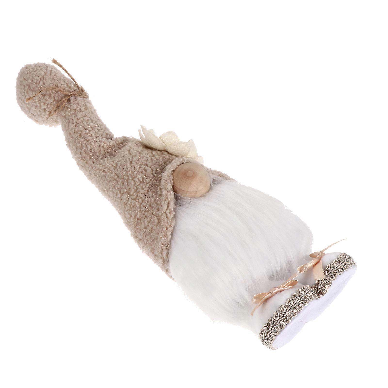 Plush Gnome Doll Decoration for Tabletop Using 3Pcs Gnome Doll Set