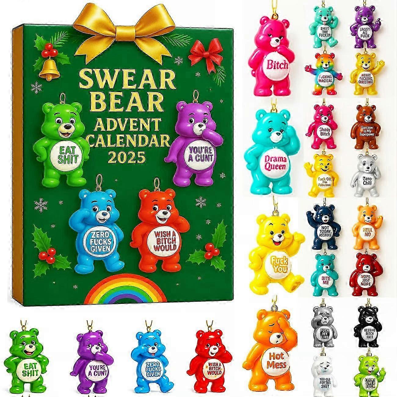 Swear Bear Advent Calendar2025
