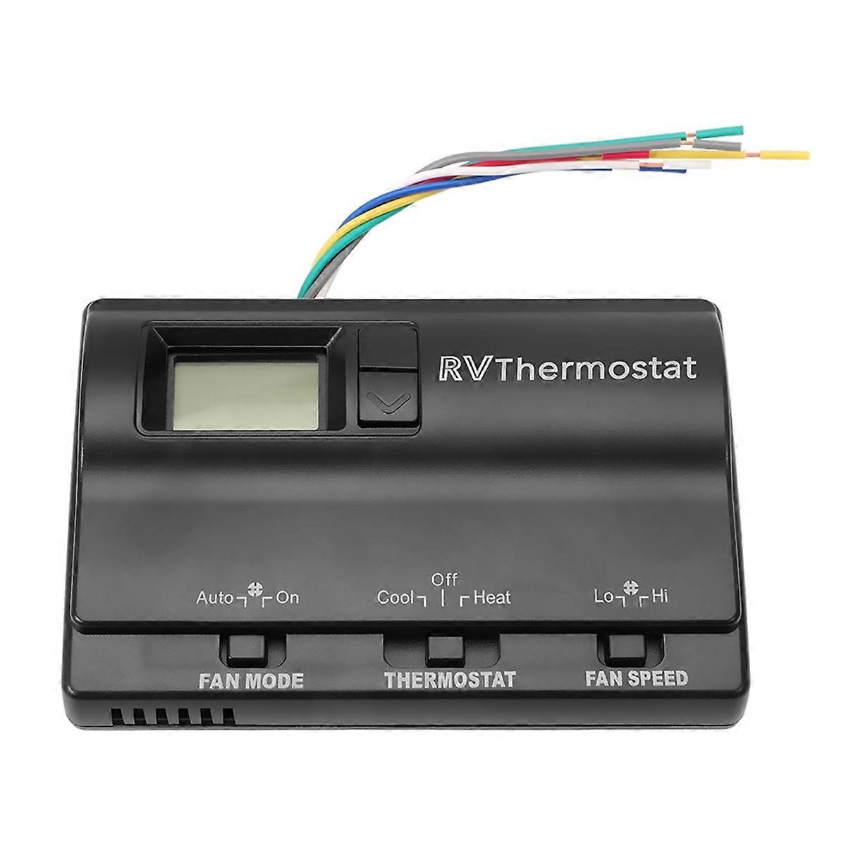 Heat/Cool Digital Thermostat Replacement for Black
