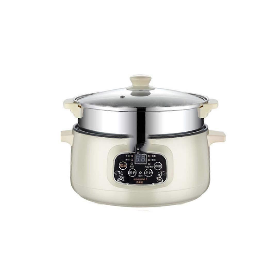 Multifunctional Electric Cooker Mini Rice Cooker For Hotpot Noodles Eggs Soup Steamer