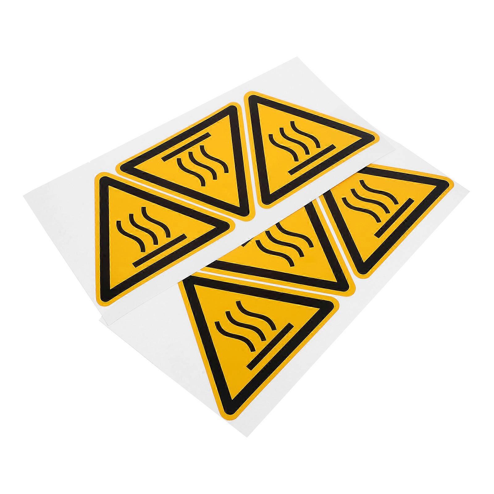 Caution Hot Surface Warning Stickers Do Not Touch Labels 8 Sheets