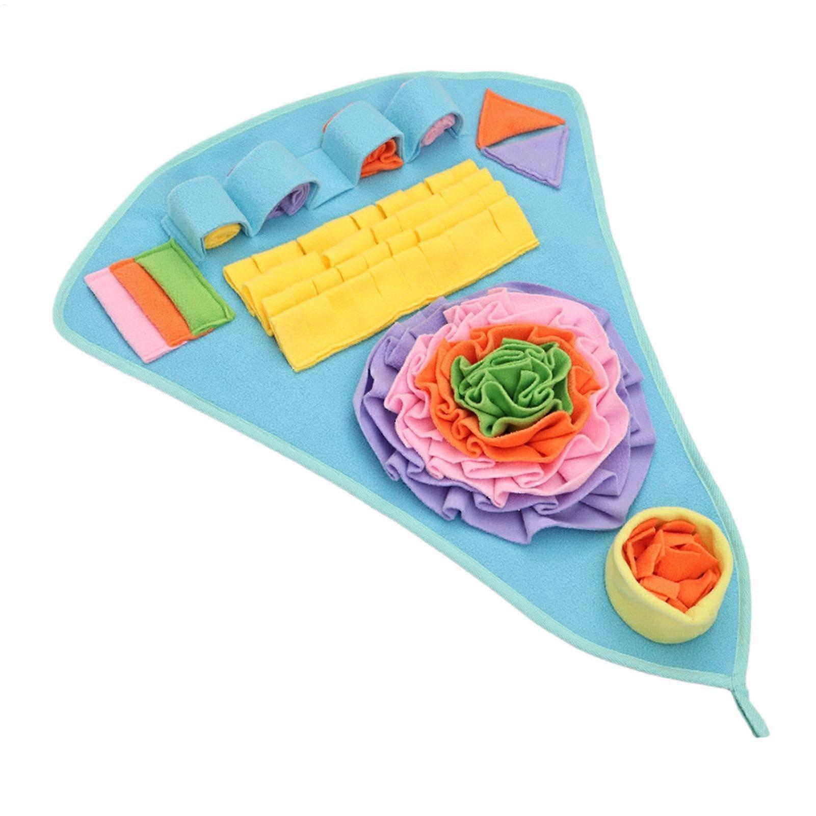 Digging Mat For Dogs Spaceship Shape Interactive Feed Puzzle Small Breed Dog  Mat Slow Feeder Sniffing Pad