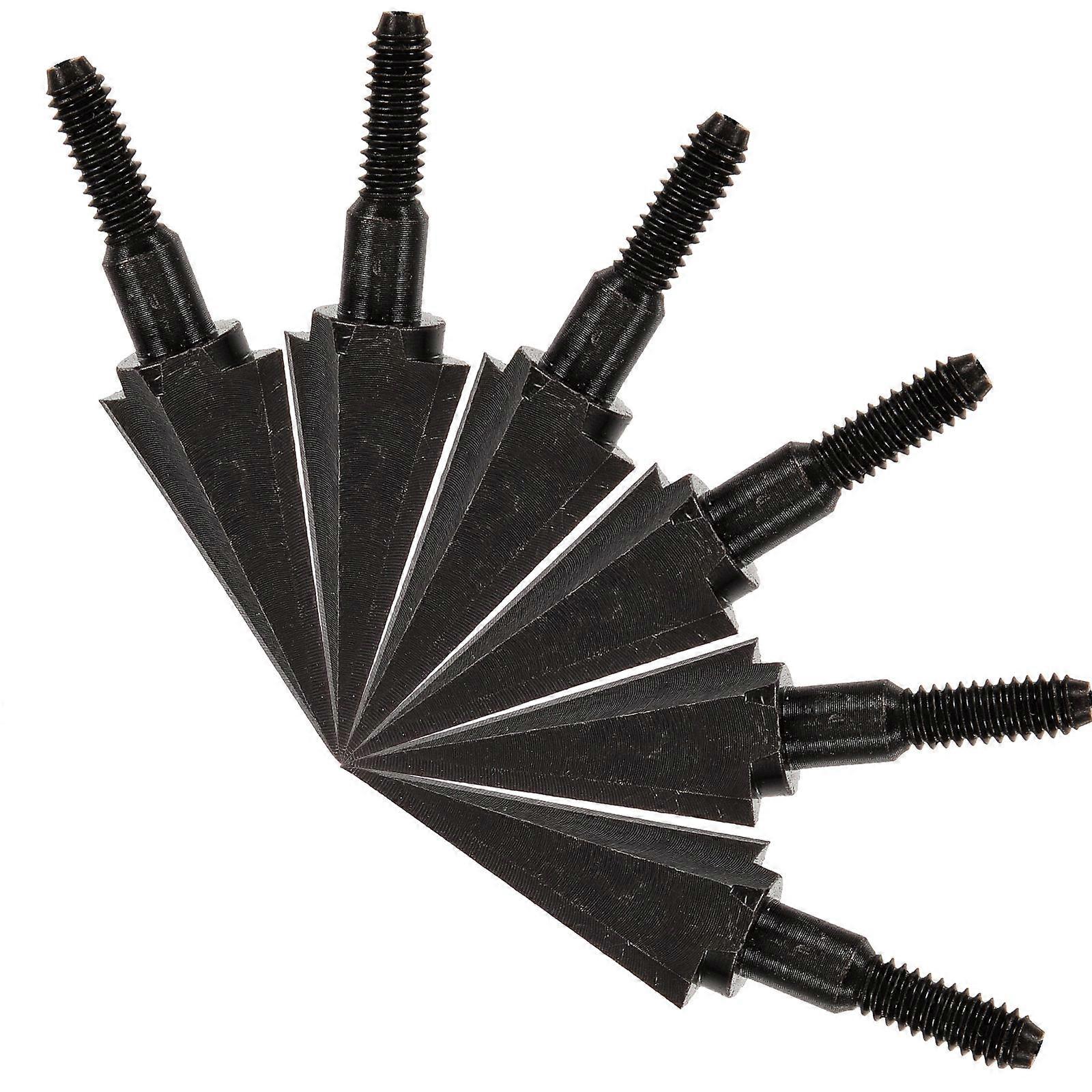 Arrow Tips Metal Arrowheads for Professional Archery 6Pcs Replacement