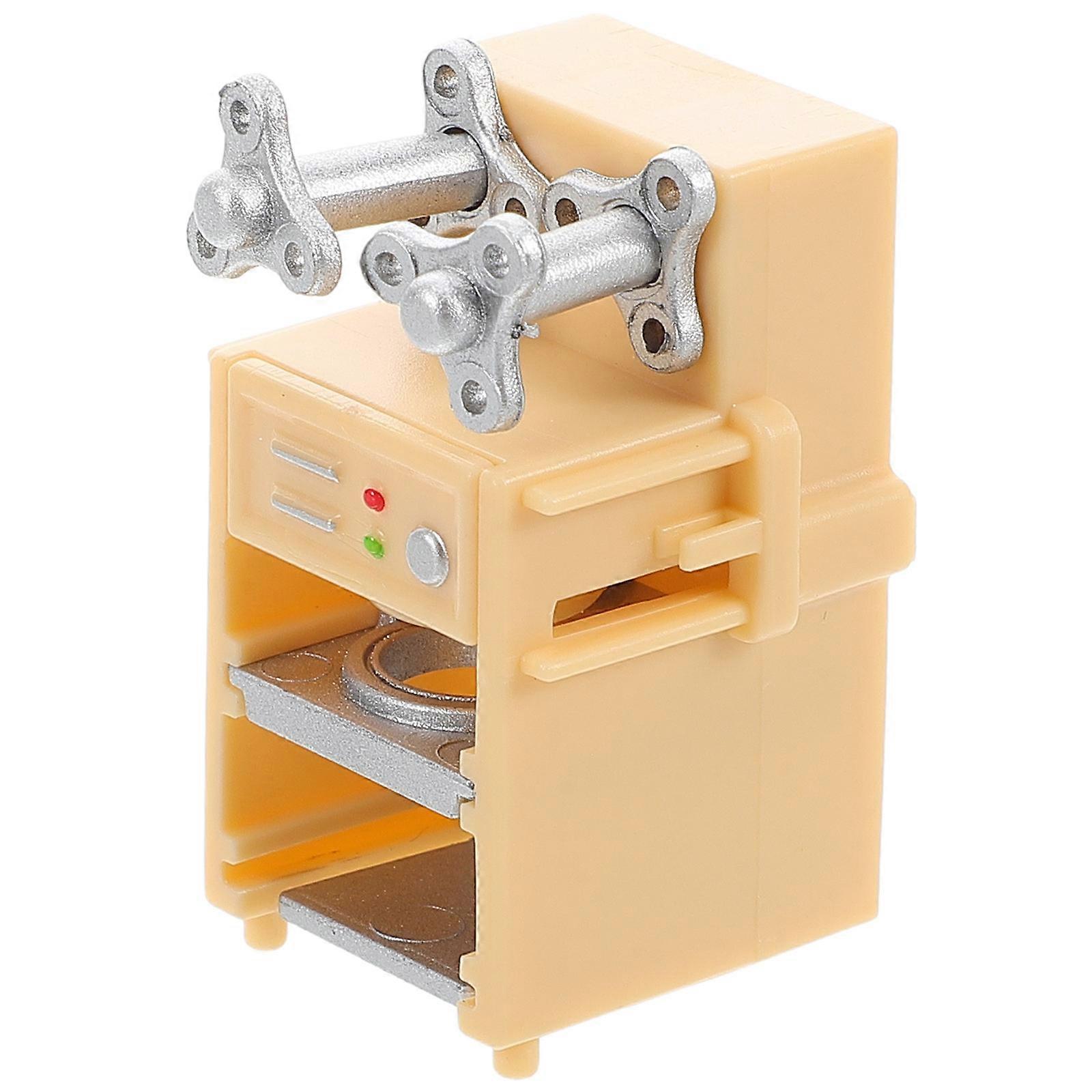 Miniature Baking Scene Dollhouse Sealing Machine Model Realistic Style For Miniature Home Decor 1Pcs