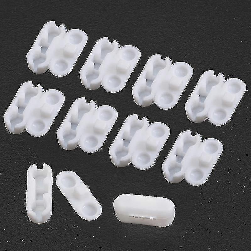 10pcsプラスチックローラーブラインドは、垂直のためのコードチェーンカーテンコネクタを引っ張ります