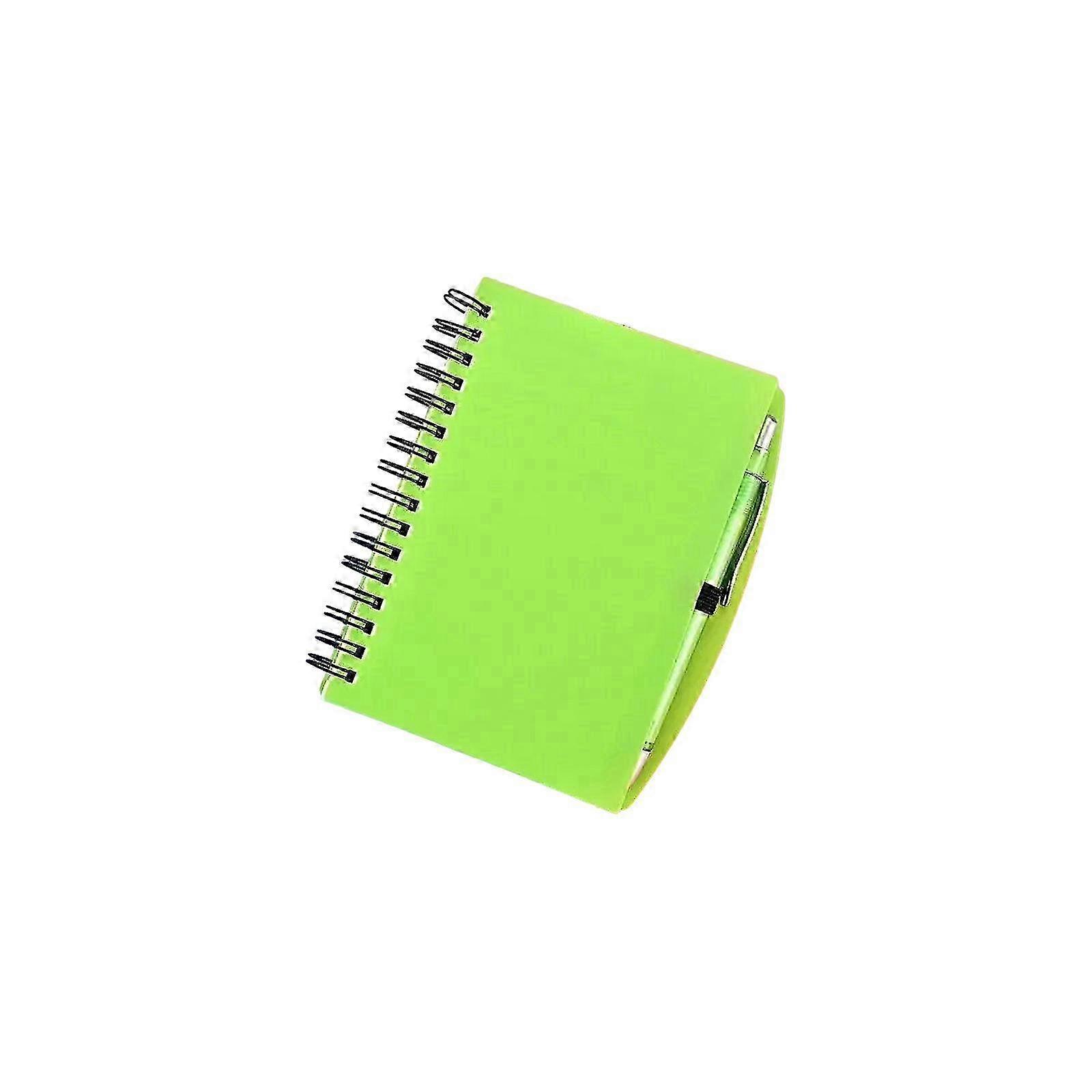 Twin Coil Binding Writing Notebook 120 Pages 140 Pages Wide Lined Journal Notebook for Note Taking Writing Journaling A6 Green 26s