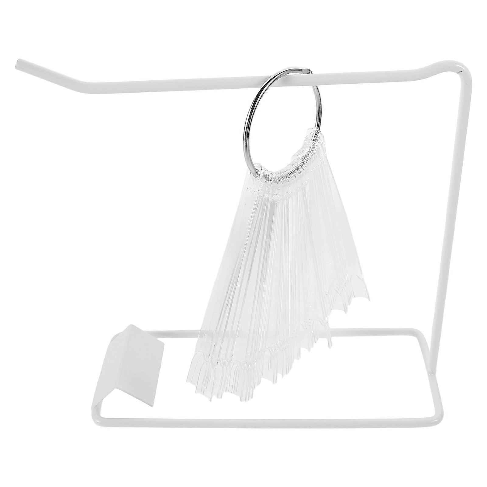 Nail Polish Color Display Board for Manicure Practice 4Sets with Ring Holder