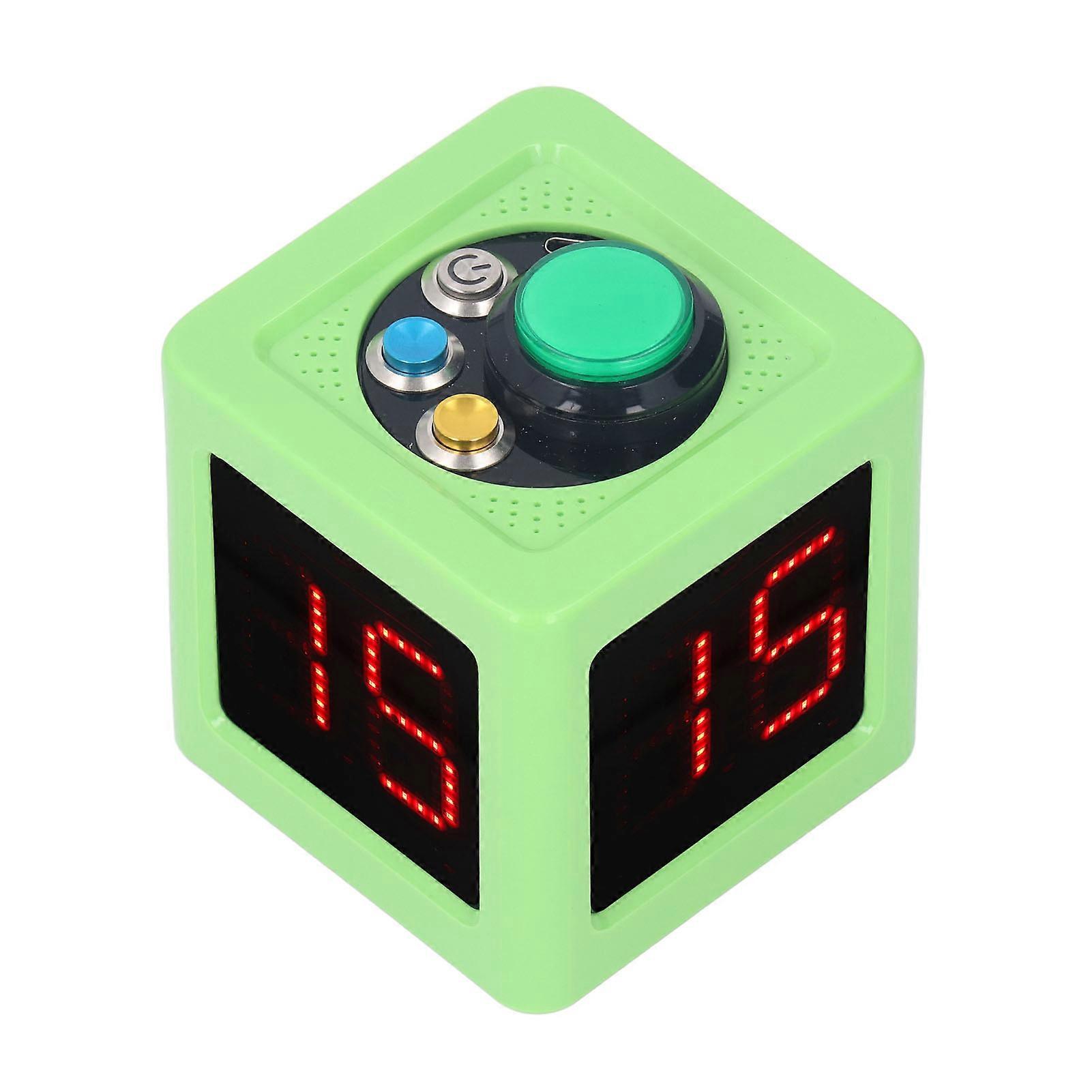 Cube Timer GP88(G) Écran LED 4 côtés 1,4 pouces Vert