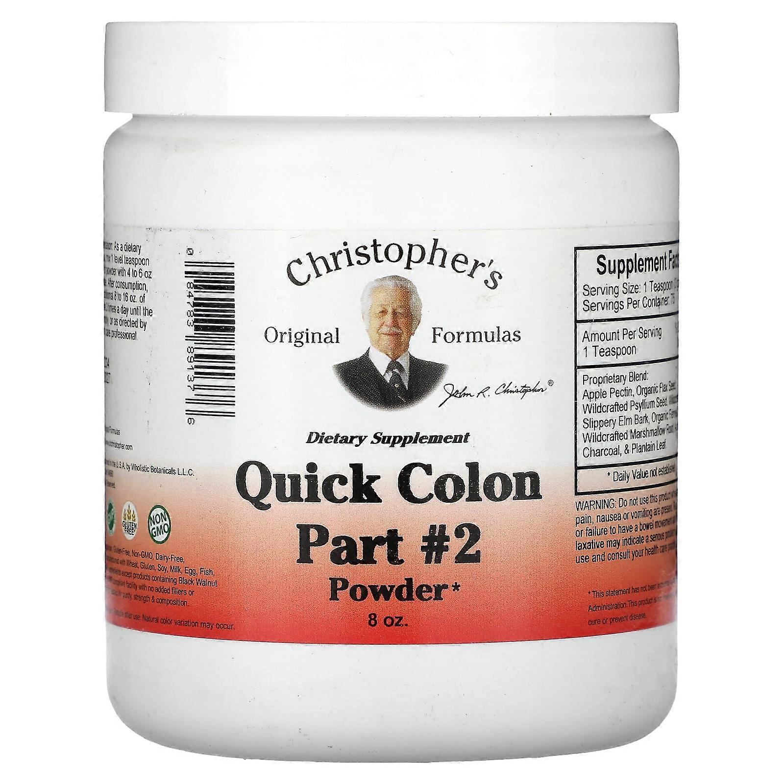 Quick Colon Part #2 Powder, 8 oz (226.8 g)