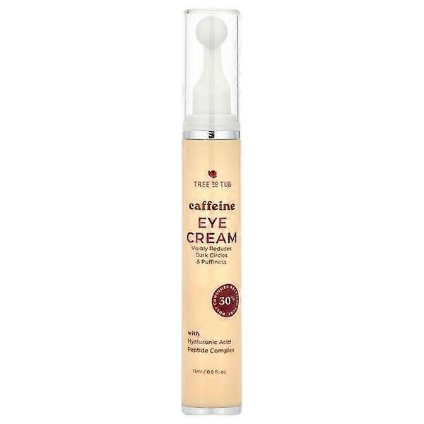 Tree To Tub, Caffeine Eye Cream, 0.5 fl oz (15 ml)