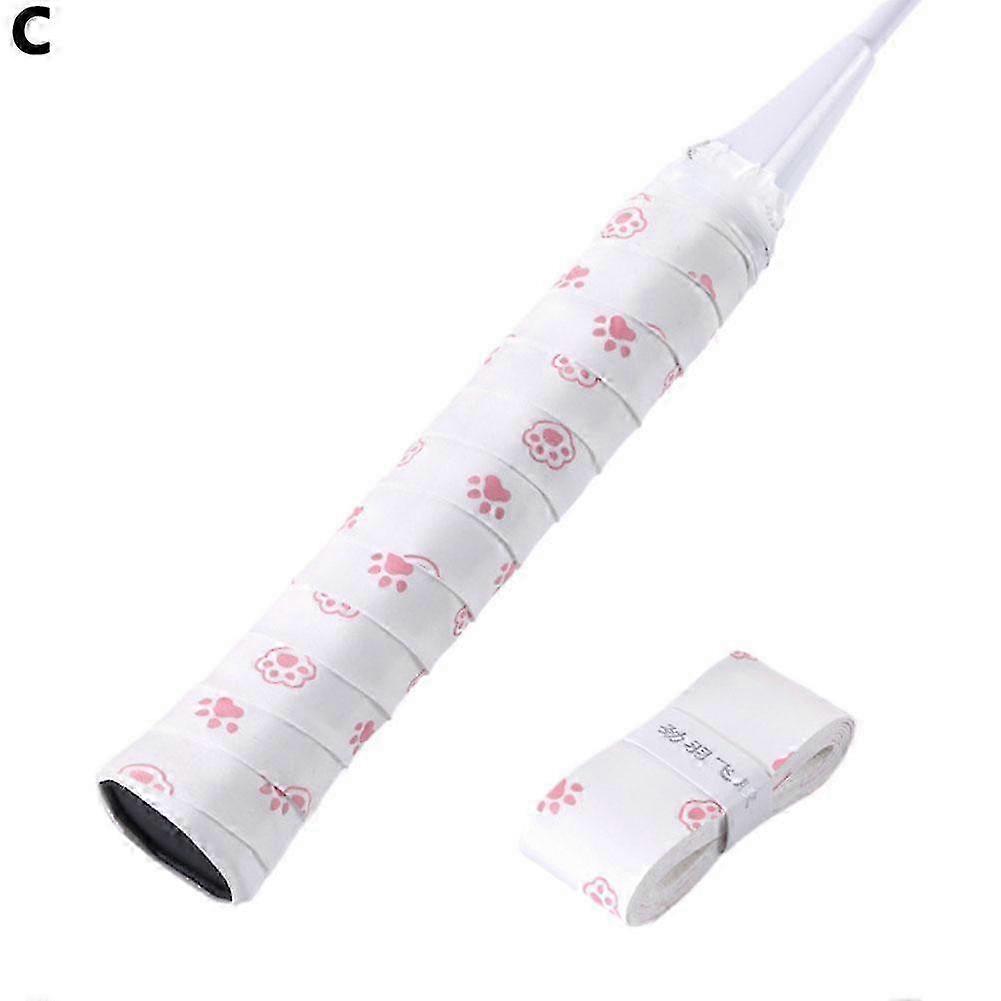 25-26 Badminton Racket Handle Cover Nonslip Racket Grip Cartoon Tennis Racket Grip