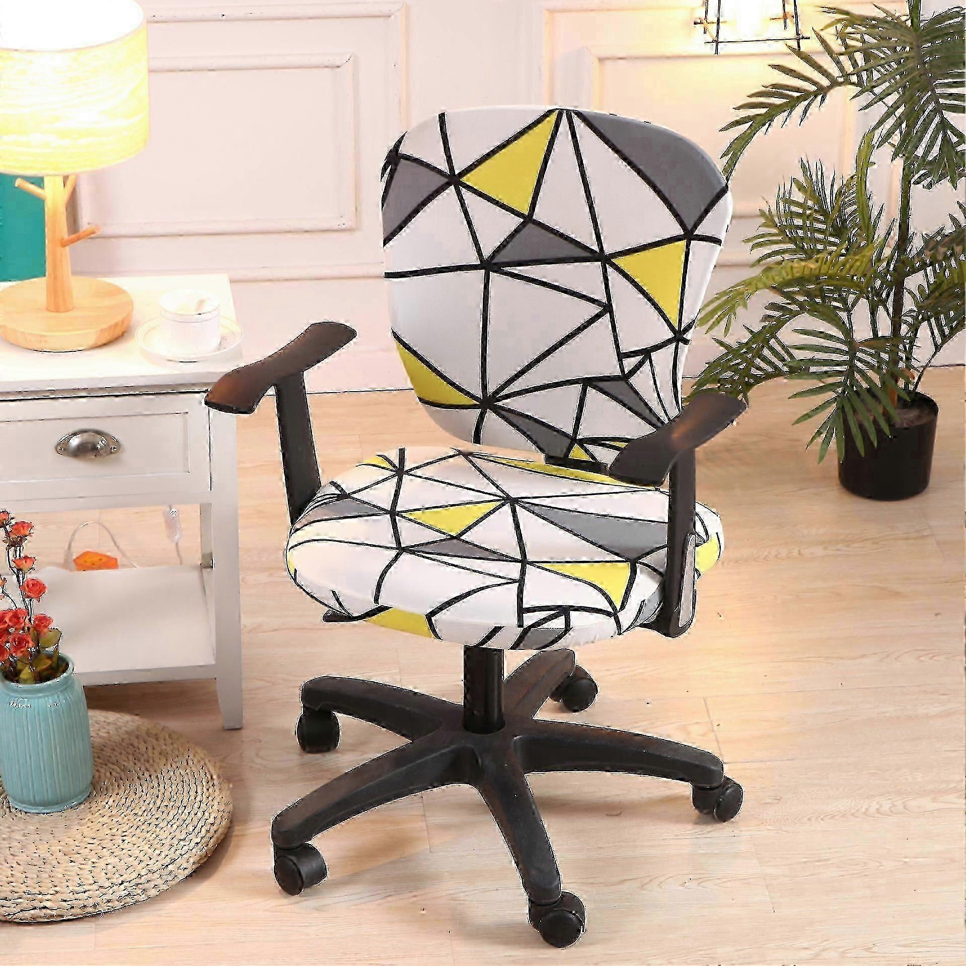Computer Office Chair Universal Washable Rotating Chair Slipcovers - JA