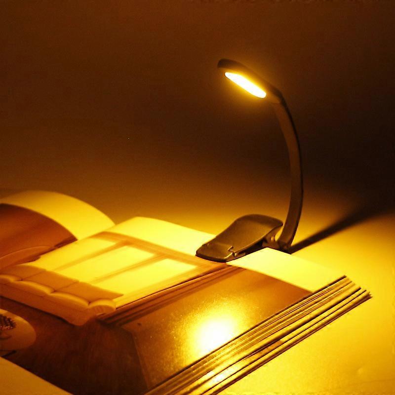 ZENGO Book Light Clip on Book Reading Light with 9 Eye-Caring Lighting Modes for Books in Bed