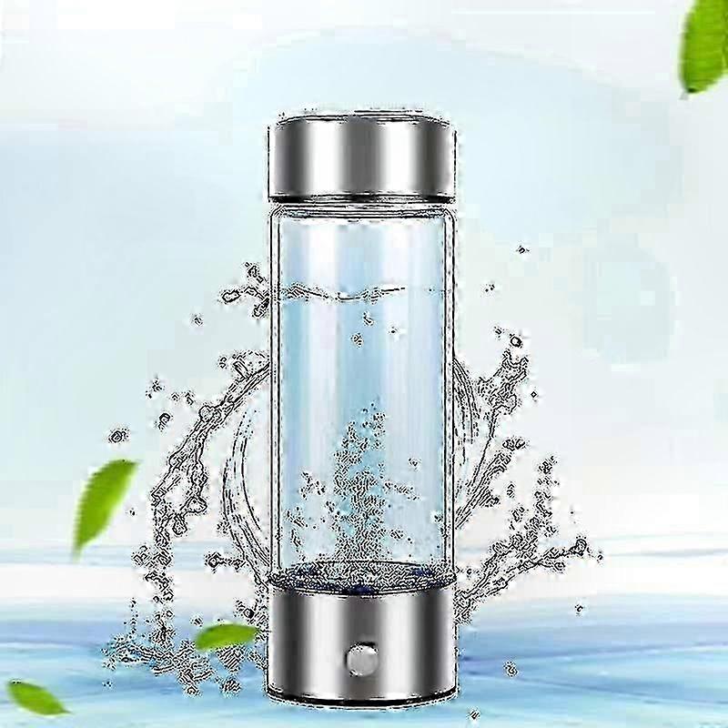 Hydrogen Water Bottle Generator with SPE PEM Technology, 3-Minute Ionizer for Improved Water 2025