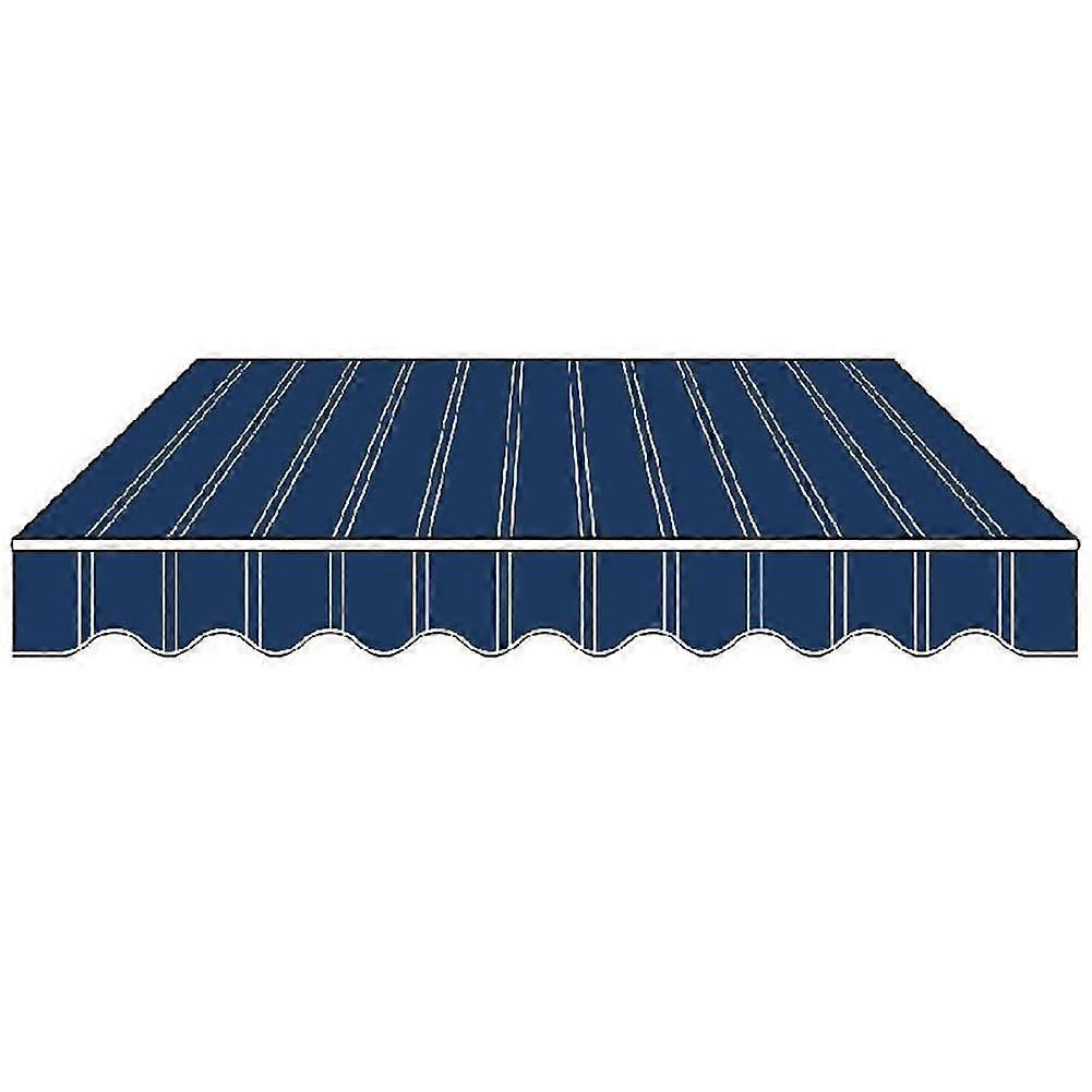 Retractable Patio Awning Replacement Fabric, Adjustable Outdoor Sun Shade, Weather Resistant, Easy to Install, 600x250cm